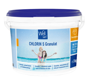 3 Kg Wellsan Chlorin S Granulat Chlorgranulat