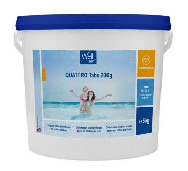 5 Kg Wellsan Quattro Tabs 200g Multitabs All in One