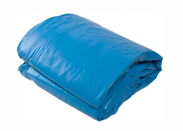 Poolfolie Innenhülle Blau Oval Tiefe 1,20 m Folienstärke 0,60 mm Einhängebiese P1