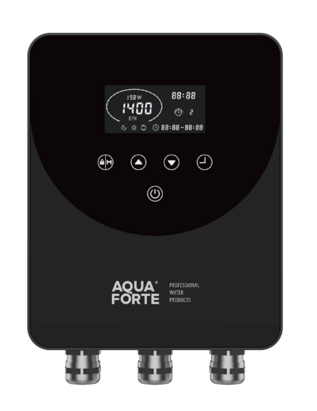 Frequenzumrichter Aquaforte Vario+ II inkl. Touchscreen + Zeitschaltuhr