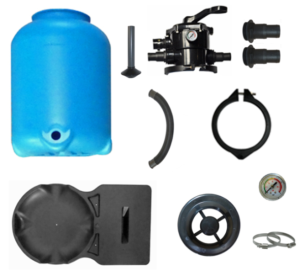 Filterkessel Filterbehälter ECO Top Mount